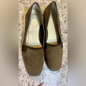 Sesto Muicci Dark Brown Suede Loafers